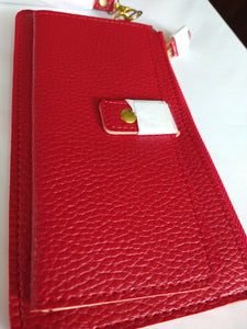 Women's Thin Leather Design Wallets - Ailime Designs