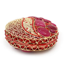 Load image into Gallery viewer, Lattice Stone Design Oval Evening Bags - Ailime Designs