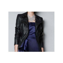 Load image into Gallery viewer, Women’s High-Quality Genuine Sheep Skin Leather Jacketsker