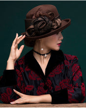 Load image into Gallery viewer, Brown Sharp Classic Style Brim Hats - Ailime Designs - Ailime Designs