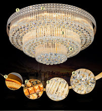 Load image into Gallery viewer, Modern Style Crystal Ceiling Lamps - Ailime Designs