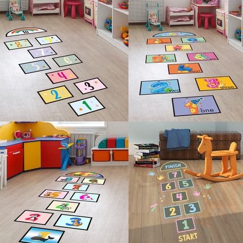 Children's Creative Flooring Decals - Ailime Designs