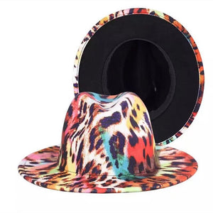 Blend Color Design Fedora Hats For Women - Ailime Designs