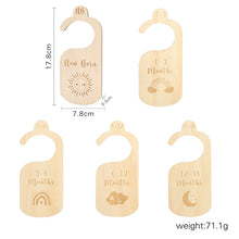 Load image into Gallery viewer, Baby Wooden Closet Dividers - Ailime Designs
