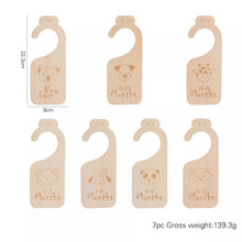 Load image into Gallery viewer, Baby Wooden Closet Dividers - Ailime Designs