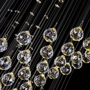 Crystal Luxury Spiral Design Suspending Chandeliers - Ailime Designs