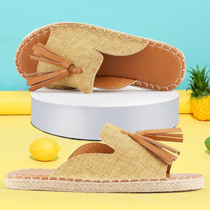 Women's Summer Scroll Leaf Design Sandals - Ailime Designs
