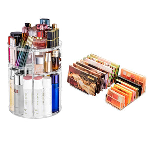 Multi-Purpose Transparent Acrylic Cosmetics Storage Organizers - Ailime Designs