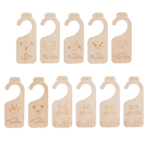 Baby Wooden Closet Dividers - Ailime Designs