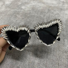 Load image into Gallery viewer, Women&#39;s Heart-shape Design Crystal Sunglasses - Ailime Designs