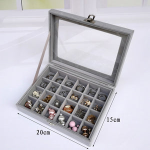 Best Grey Multi-Purpose Jewelry Storage Organizers - Ailime Designs