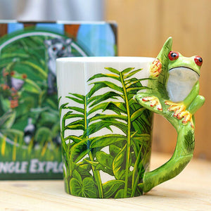 Cool Ceramic Frog Design Coffee Mugs - Ailime Designs