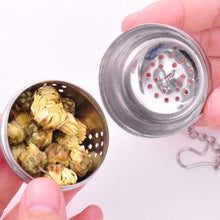 Load image into Gallery viewer, Stainless Steel Hang Ball &amp; Chain - Herbal Spice Infuser Filter Tools - Ailime Designs