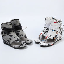 Load image into Gallery viewer, Women&#39;s Ankle Boot Style Summer Sandals - Ailime Designs