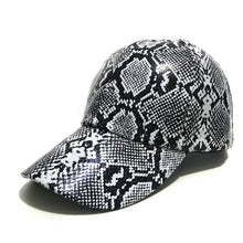 Load image into Gallery viewer, Women&#39;s Snake Print Design Baseball Caps - Ailime Designs