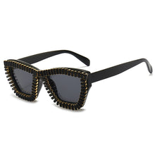 Load image into Gallery viewer, Women&#39;s Fashion Crystal Sunglasses - Ailime Designs