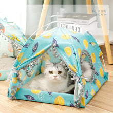 Load image into Gallery viewer, Cozy Indoor &amp; Outdoor Teepee For Small Animals - Ailime Designs