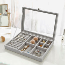 Load image into Gallery viewer, Best Grey Multi-Purpose Jewelry Storage Organizers - Ailime Designs