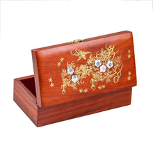 Load image into Gallery viewer, Best Retro Shell Floral Design Wooden Jewelry Box - Ailime Designs