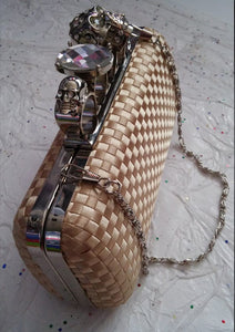 Women’s Chic Style Basket Weave Handbags – Ailime Designs