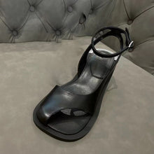 Load image into Gallery viewer, Women&#39;s Strap Ankle Design Hollow-cut Toe Sandals - Ailime Designs