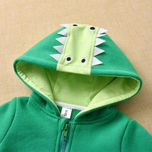 Load image into Gallery viewer, Children&#39;s Cool Dinosaur Thermal Lined Jackets - Ailime Designs