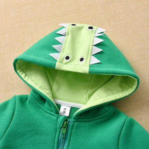 Children's Cool Dinosaur Thermal Lined Jackets - Ailime Designs