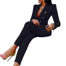 Load image into Gallery viewer, Women&#39;s Classic Style 2pc Pantsuits - Ailime Designs