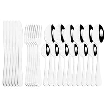 Load image into Gallery viewer, Rainbow Stainless Steel 24pcs Flatrware Set - Ailime Designs