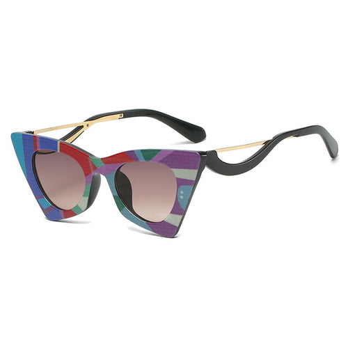 Women's Art Deco Design Stylish Sunglasses - Ailime Designs