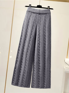Women's Beautiful Stylish Knit 2pc Pant Sets - Ailime Designs
