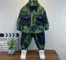 Load image into Gallery viewer, Boy&#39;s Cool Street Style 2pc Pant Sets - Ailime Designs