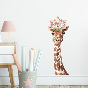 Children's Giraffe Design Decorative Wall Decal Stickers - Ailime Designs