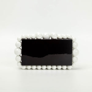 Women's Glitter Transparent Acrylic Box Purses - Ailime Designs