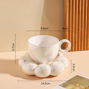 Cool Style Beaded Design 2pc Coffee Mug Sets - Ailime Designs