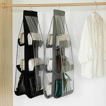 Load image into Gallery viewer, Wardrobe Transparent Handbag Storage Organizer - Ailime Designs