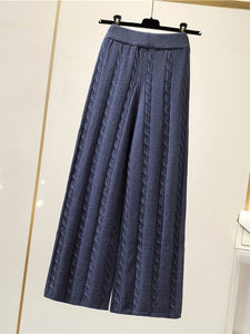 Women's Beautiful Stylish Knit 2pc Pant Sets - Ailime Designs
