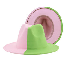 Load image into Gallery viewer, Blend Color Design Fedora Hats For Women - Ailime Designs