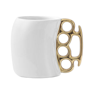 Brass Knuckle Ringlet Design Drinkware Coffee Mugs - Ailime Designs
