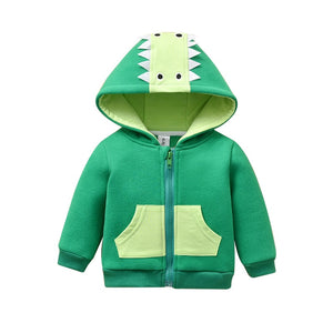 Children's Cool Dinosaur Thermal Lined Jackets - Ailime Designs