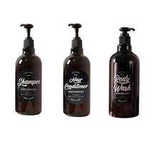 Load image into Gallery viewer, Animal Brown Gel Refillable Dispenser Bottles - Ailime Designs