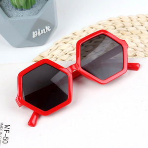 Kids Sunglasses Hexagonal Design Sunglasses - Ailime Designs