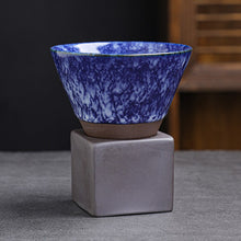 Load image into Gallery viewer, Ceramic Cone Shape Design Pottery Made 2pc Cup Set - Ailime Designs