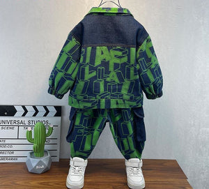 Boy's Cool Street Style 2pc Pant Sets - Ailime Designs