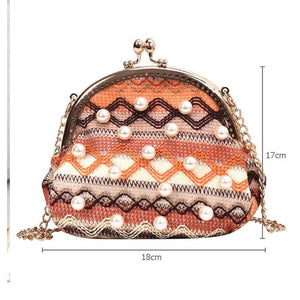 Women's Stylish Summer Woven Straw Handbags