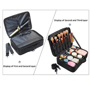 Large Capacity Make-up Organizer Storage Cases – Ailime Designs