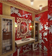 Load image into Gallery viewer, Mosaic Bird &amp; Floral Design Luxury Palace Style Mural Tile Art
