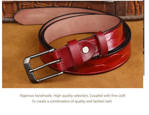 Hand Crafted Women's Genuine Fine Quality Leather Belts - Ailime Designs