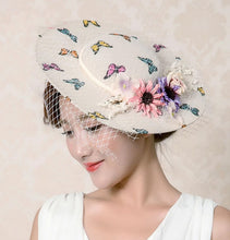 Load image into Gallery viewer, Fashionable Style Women&#39;s Saucer Design Butterfly Hat - Ailime Designs