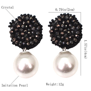 Women's Simulated Pearl Drop Earrings
